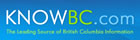 KNOWBC The Leading Source of British Columbia Information